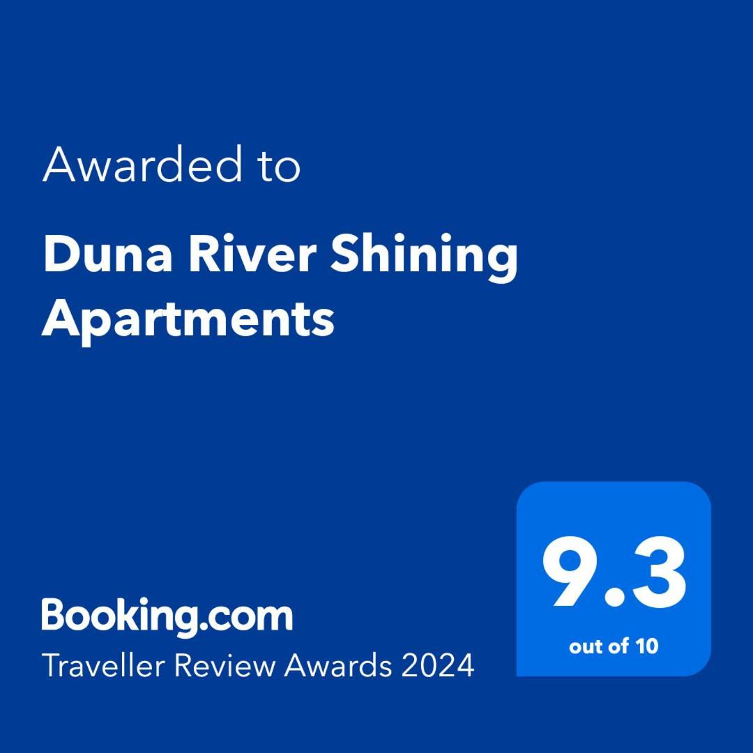 Duna River Shining Apartments Budapest Exteriör bild